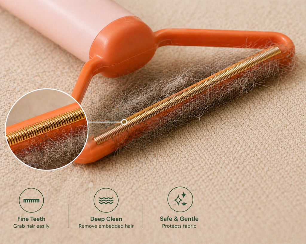 Portable Lint Brush — Remove Pet Hair