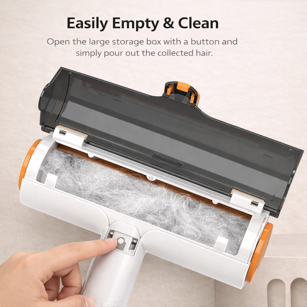 Finally — a Pet Hair Roller That Never Needs Refills